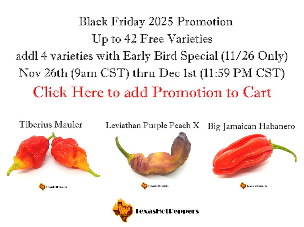 Black Friday/Customer Appreciation Freebie Package - Up to 42 Free Varieties!
