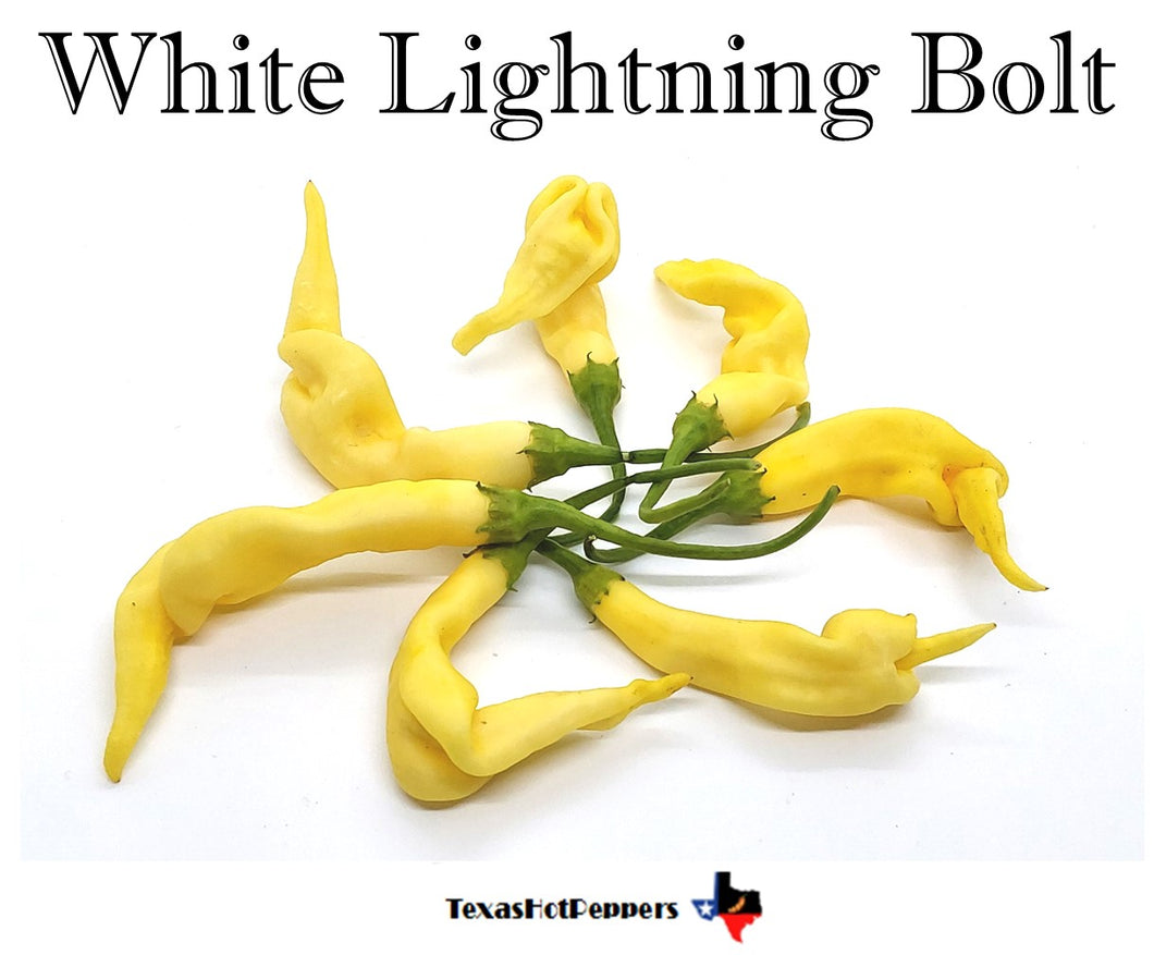 White Lightning Bolt